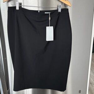 Boss Elegant Black Pencil Skirt